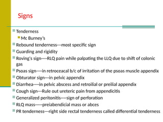 Appendix Sign Rlq 1. appendicitis cccccc bbbbb fffffff.pptx