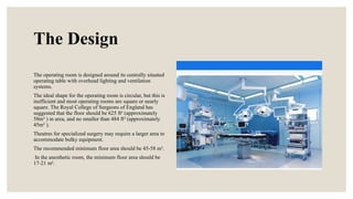 Operating Room Name Design Design Of the OR that anesthesia nurse should know | PPTX