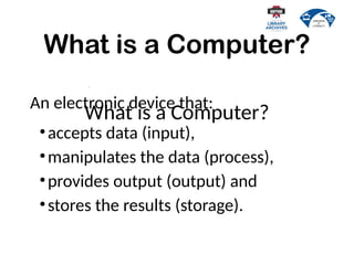 Presentation About Basic Computer 1.2 Computer Basics Presentation for Beginners.pptx