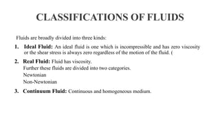 1. Introduction to Fluid Mechanics.pptx. | PPTX