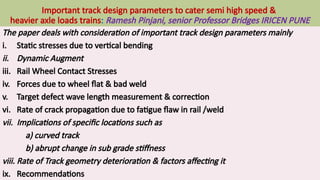 Wheel Tracking Parameters 1.02 Ramesh Pinjani - Important Track Design Parameters.pptx