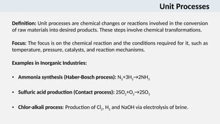 Fundamentals_Inorganic_process industries | PPTX