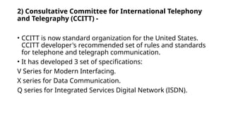1. Standard Organizations for Data Communication.pptx