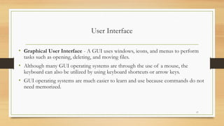 Operating System Introduction for university | PPTX