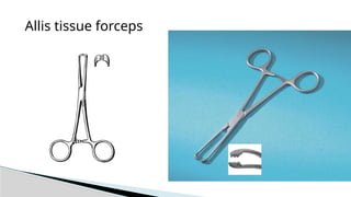 Allis tissue forceps
 