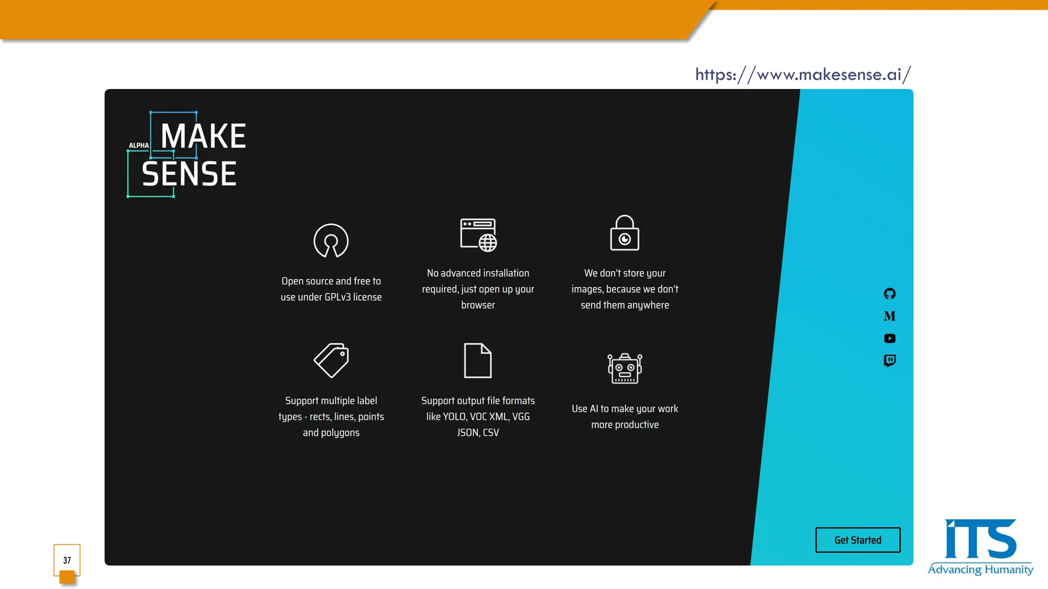 37
https://www.makesense.ai/
 