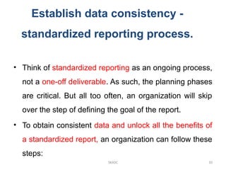 Standardised Reporting 1. Reporting Business Intelligence .pptx
