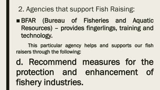 1. EPP -Legal basis and agencies that support Fish Raising.pptx