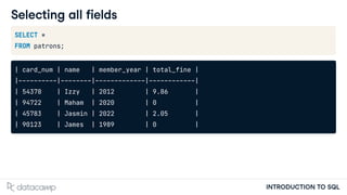 1. Associate Data Analyst in SQL in data camp | PDF