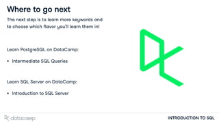 1. Associate Data Analyst in SQL in data camp | PDF