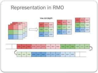 Representation in RMO
 