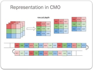Representation in CMO
 