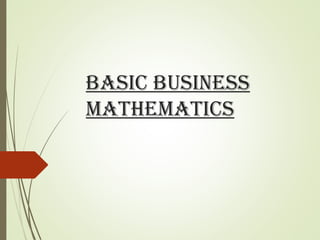 General Math Interest 1. SIMPLE INTEREST - GENeral MATHematics.ppt