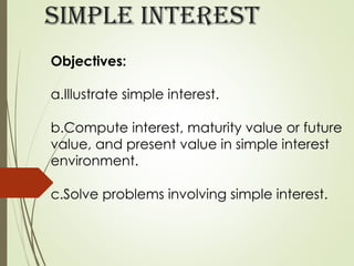 simple interest simple at main · praabindhp simple... 1. SIMPLE INTEREST - GENeral MATHematics.ppt
