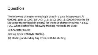1.Data Link Layer classical notes for computer.pptx