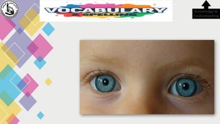 Knowledge &
Understanding
 