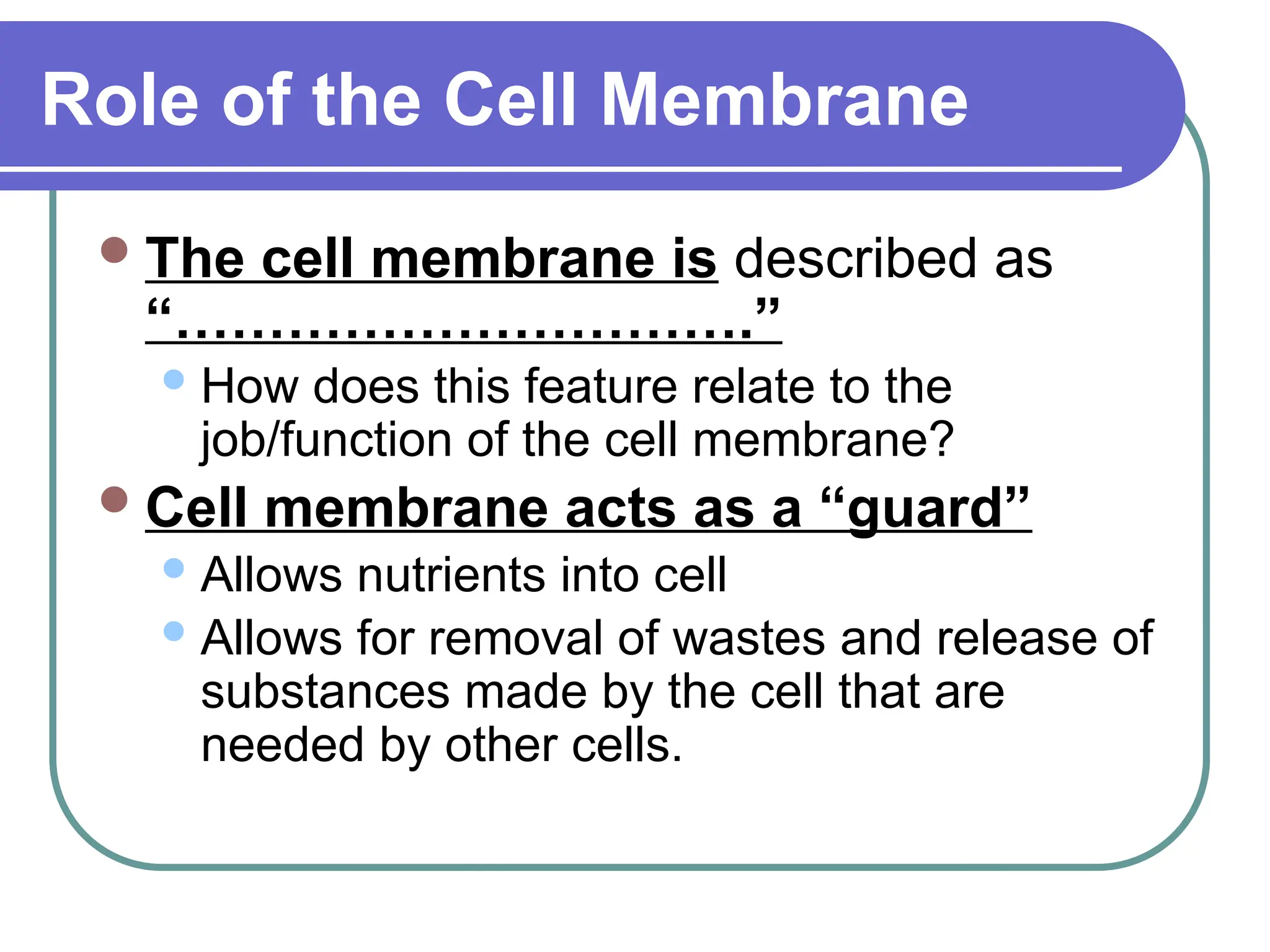 Structure of cell membrane presentations | PPTX