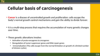 1. Molecular basis of cancer amal.ppt... | PPT