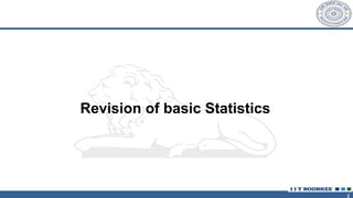 1. AMS-Basic Statistics Power Point presentation | PPTX