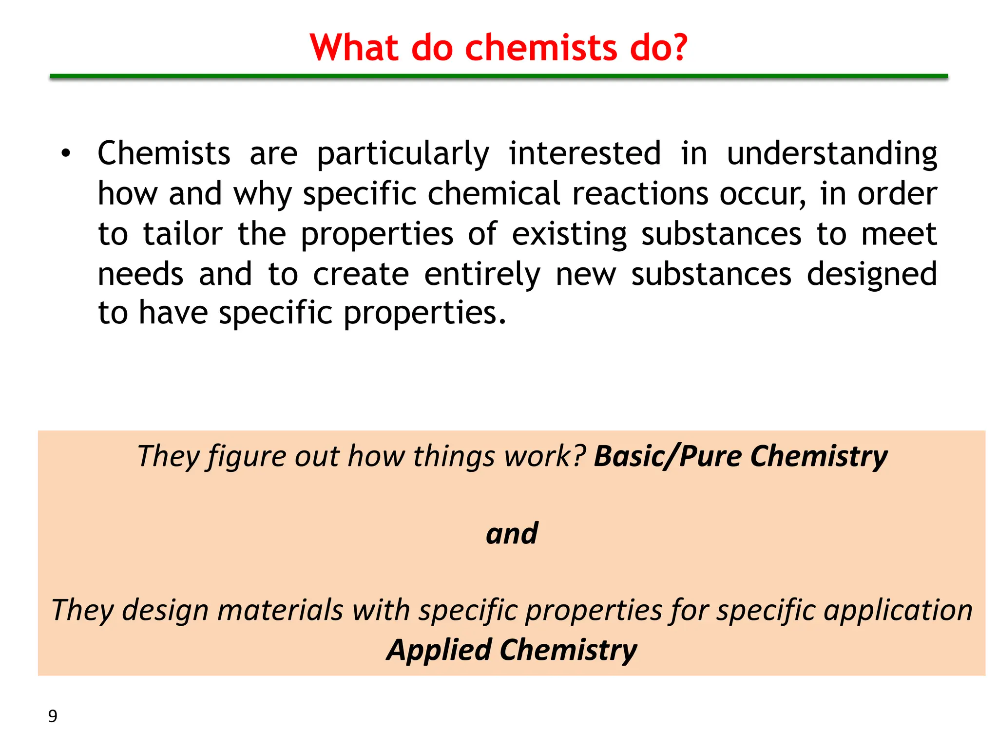 Introduction to Chemistry Lecture Slides for Lecture 1 | PDF