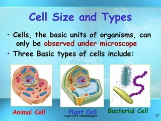 1. Cell theory and structure Basisc Of Cytology | PPTX