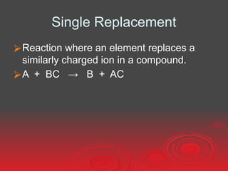 Replacement Science Def 1.1 INTRO TO MATTER-solids ,liquids and gases | PPTX