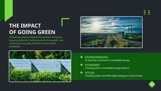 Smart Energy Solutions for a Greener Planet | PPTX