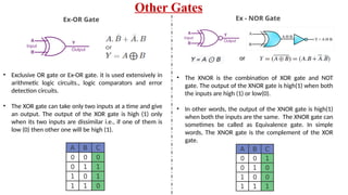 Logic gates are and gate, or gate, not gate and exor gate | PPTX