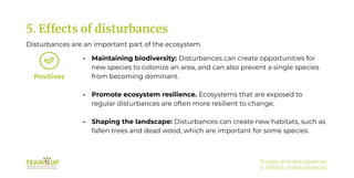 BLOCK_1_ 1.3 Threats and disturbances_Presentation | PDF