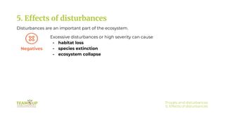 BLOCK_1_ 1.3 Threats and disturbances_Presentation | PDF