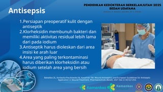 1. Teknik Antisepsis & Asepsis - Dr. dr. Made Agus Dwianthara Sueta, Sp ...