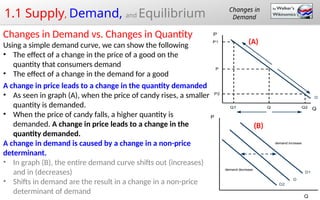 effect of changes in demand and supply on equilibrium... 1.1 Supply, Demand, and Equilibrium.pptx