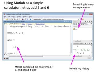 Pengantar Pemrograman MATLAB sebagai Dasar Pemodelan, Analisis, dan ...