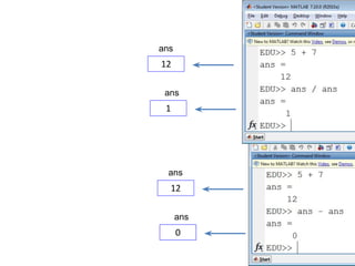 Pengantar Pemrograman MATLAB sebagai Dasar Pemodelan, Analisis, dan ...