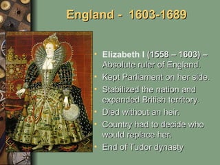 1. Absolutism in Europe is a presentation | PPT
