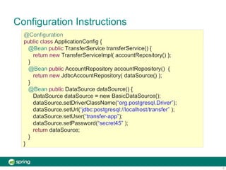 Configuration Instructions
5
 