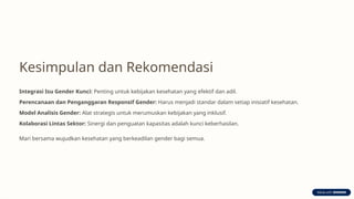 1. Strategi-Integritas-Isu-Gender-dalam-Kebijakan-Kesehatan-Pusat-dan ...