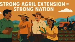 Extension Education & Agricultural Extension | PPTX