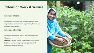 Extension Education & Agricultural Extension | PPTX