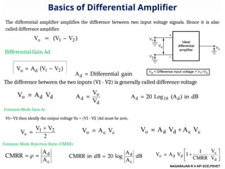 1.2 DIFF Amplifier with basic information | PPTX
