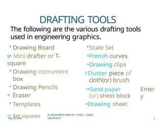 ENGINEERING GRAPHICS Orthographic projection | PPTX