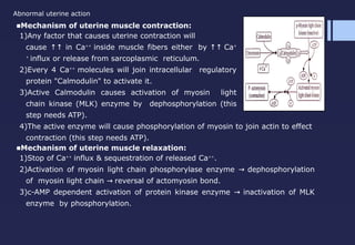 1.pptxabnormal uterine action gynecology | PPTX
