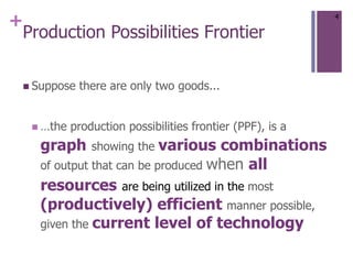 Edexcel IGCSE Economics 1.1.4 PPF Curve VB | PDF