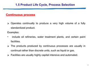 1.5 Product Life Cycle, Process Selection.pptx
