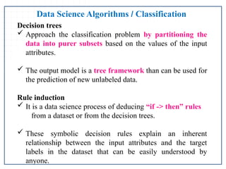 1.1. Introduction data science algorithms | PPTX