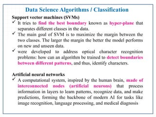 1.1. Introduction data science algorithms | PPTX
