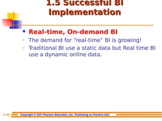 UNIT I - INTRODUCTION TO BUSINESS INTELLIGENCE | PDF