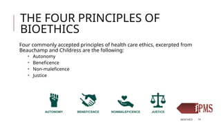 European Bioethics Basic Principles Introduction to Bioethics and Its Principles | PPTX