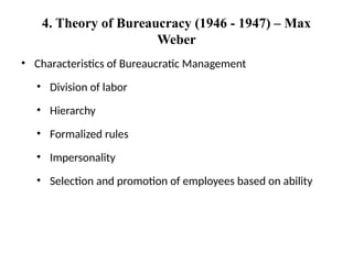1. Evolution of management introduction to management | PPTX
