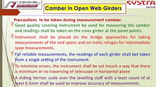1.Camber Measurement, Method & procedure and Loss of Camber in Open web ...